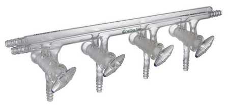 Vacuum Manifold,inert Gas 4-ports (1 Uni