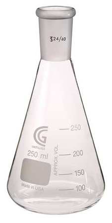 Erlenmeyer Flask,125ml,,borosilicate (1