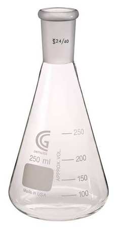 Erlenmeyer Flask,250ml,borosilicate (1 U