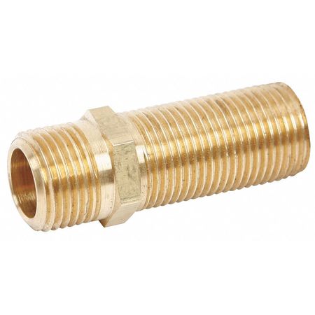 Nipple, Brass Hex (1 Units In Ea)