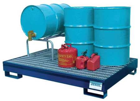 Drum Spill Containment Pallet,6 Drum (1