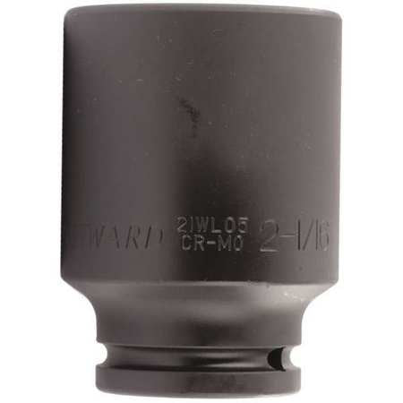 Impact Socket,3/4in Dr,2-1/16in,6pts (1