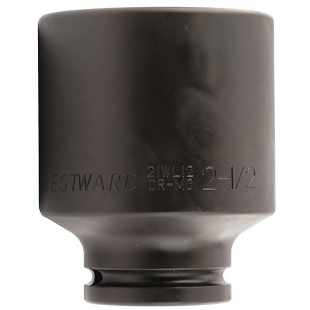 Impact Socket,3/4in Dr,2-1/2in,6pts (1 U