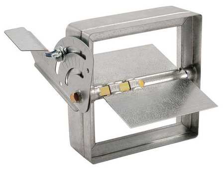 Square Balancing Damper,8x8 (1 Units In