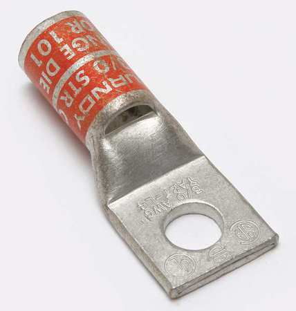 One Hole Lug Compress Connector,3/0 Awg