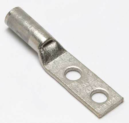 Two Hole Lug Compression Connector,3 Awg