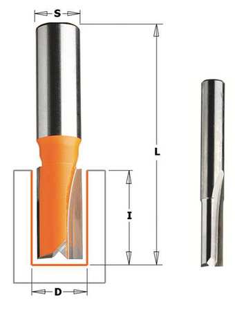 Router Bit,hwm,1/4 In (1 Units In Ea)