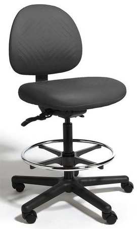 Intensive 24/7 Chair,black,21-29"seat Ht