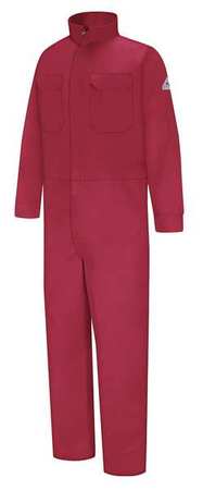 Flame-resistant Coverall,red,42 (1 Units