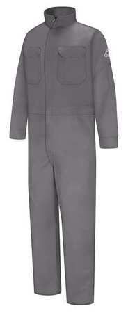 Flame-resistant Coverall,gray,44 (1 Unit