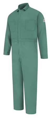 Flame-resistant Coverall,lght Green,xl (