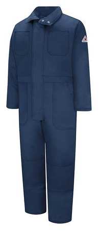 Flame-resistant Coverall,navy,l (1 Units