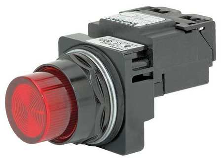 Pilot Light,full Voltage,red,120vac/dc (