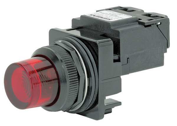 Pilot Light, Transformer, Red, 480VAC, 30mm