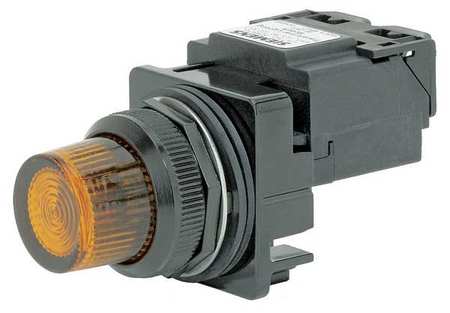 Pilot Light,transformer,amber,240vac (1