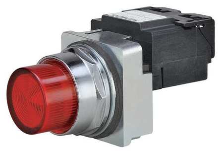 Pilot Light,transformer,red,240vac,30mm