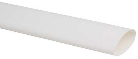 Shrink Tubing,1.5in Id,white,125ft (1 Un