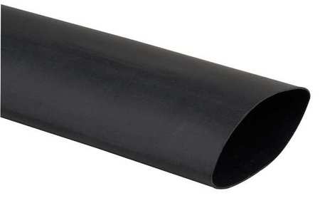 Shrink Tubing,0.75in Id,black,4ft,pk25 (