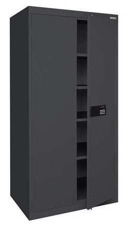 Storage Cabinet,72x36x18,black (1 Units