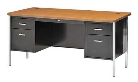 Teachers Desk,60x29-1/2x30",black (1 Uni