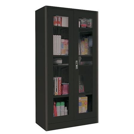 Storage Cabinet,72x36x18,black (1 Units