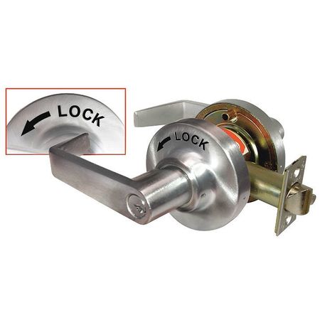 Lever Lockset,mechanical,classroom,grd.1