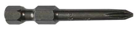 Power Bit,sae,1/4",hex Power Drive,pk5 (