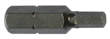 Insert Bit,sae,1/4",hex,1/16",1",pk5 (1