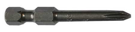 Power Bit,sae,1/4",hex Power Drive,pk5 (