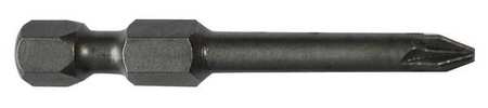 Power Bit,sae,1/4",hex Power Drive,pk5 (