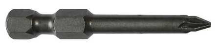 Power Bit,sae,1/4",hex Power Drive,pk5 (