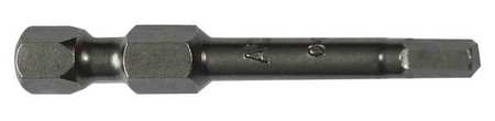 Power Bit,sae,1/4",hex Power Drive,pk5 (