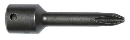 Socket Bit,1/2 In. Dr,#3 Phillips (1 Uni