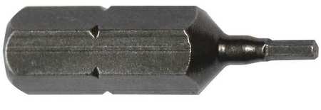 Insert Bit,metric,1/4",hex,2mm,1",pk5 (1