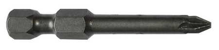 Power Bit,sae,1/4",hex Power Drive,pk5 (