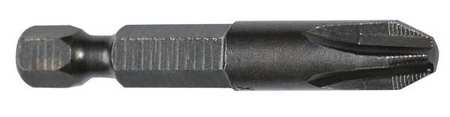 Power Bit,sae,1/4",hex Power Drive,pk5 (