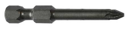 Power Bit,sae,1/4",hex Power Drive,pk5 (