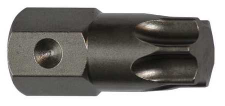 Insert Bit,sae,5/8",hex,t60,1-9/16",pk5