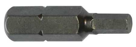 Insert Bit,sae,1/4",hex,1/20",1",pk5 (1