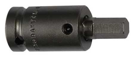 Socket Bit,1/2 In. Dr,5/16 In. Hex,pk5 (