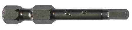 Power Bit,sae,1/4",hex Power Drive,pk5 (