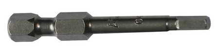 Power Bit,sae,1/4",hex Power Drive,pk5 (