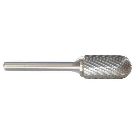 Carbide Bur,cylinder End Radius,5/8" (1