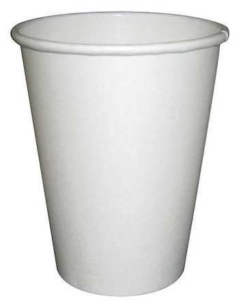 Disposable Hot Cup,16 Oz.,white,pk1000 (