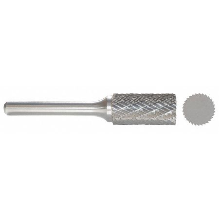 Carbide Bur,cylinder,5/8",double Cut (1