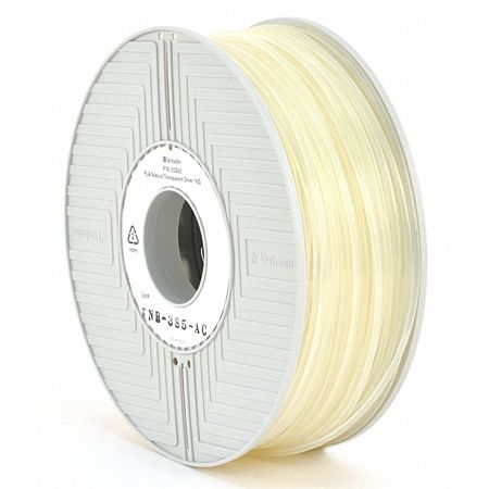 Pla Filament,natural,3mm,1kg Reel (1 Uni