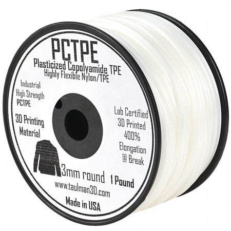 Pctpe,clear,3mm Filament,1lb Reel (1 Uni