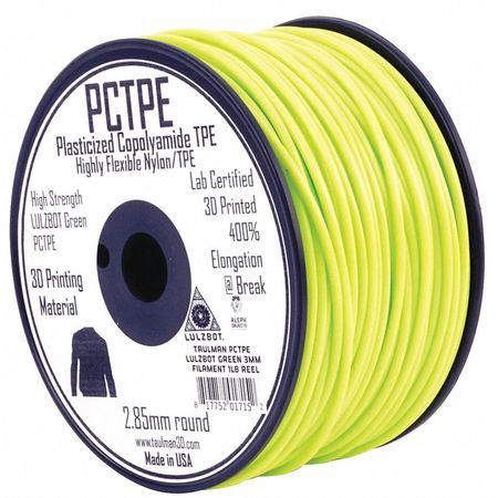 Pctpe,green,3mm Filament,1lb (1 Units In