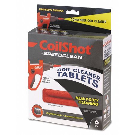 Coil Shot Hd Cleaning Tablets,pk6 (1 Uni