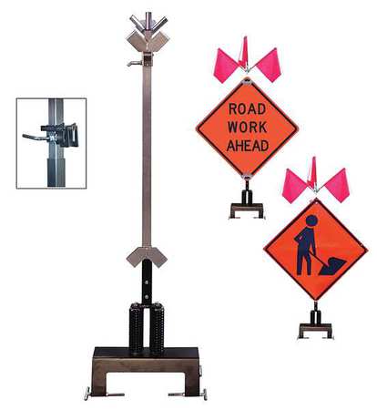 Barrier Mount Sign Stand (1 Units In Ea)